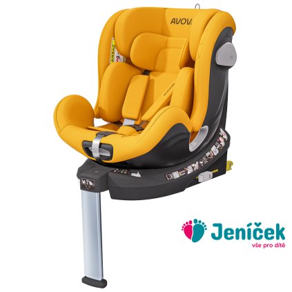 Avova Swan-fix I-SIZE 2024 Beach Yellow 40-125cm