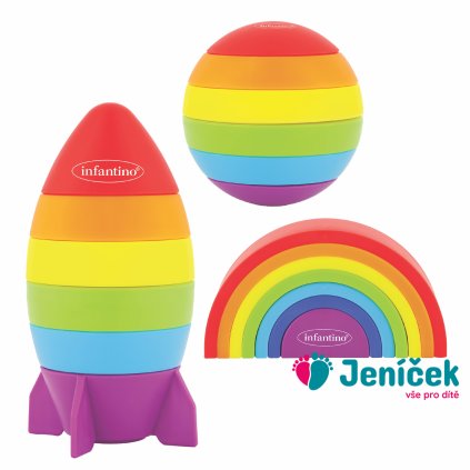 Sada skládacích hraček Imagination Stackers