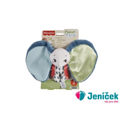 Fisher Price Plyšový sloník s plachťáky HKD63