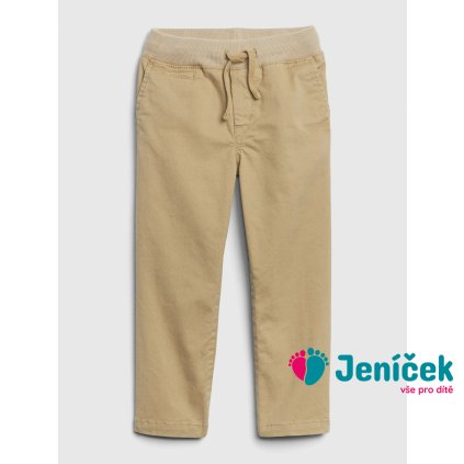 Baby kalhoty khaki stretch Béžová