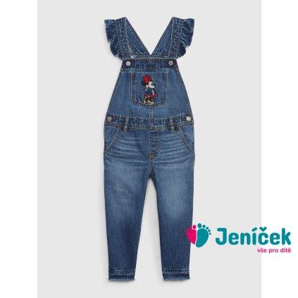 Baby džíny s laclem GAP & Disney Tmavě modrá