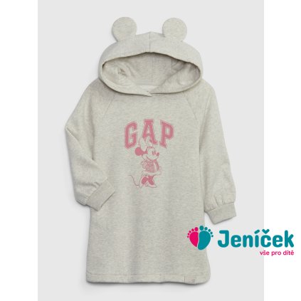 Baby šaty s logem GAP & Disney Šedá