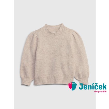 Baby pletený svetr CashSoft Béžová