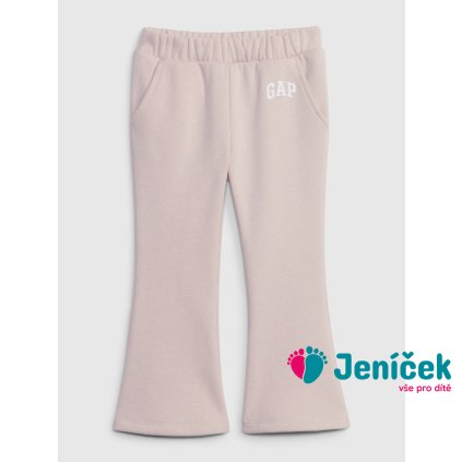 Baby tepláky s logem Růžová