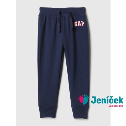 Baby tepláky s logem Tmavě modrá