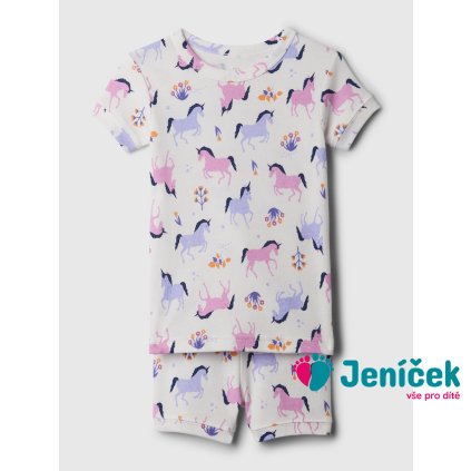 Baby vzorované pyžamo Barevná