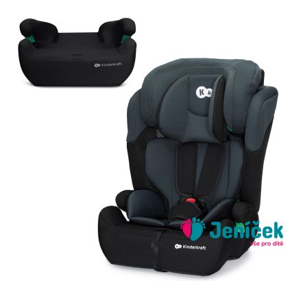 KINDERKRAFT Autosedačka Comfort up i-size black (76-150 cm) v