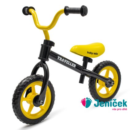 Dětské balanční kolo Baby Mix Traveller černé