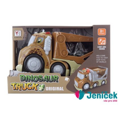 Auto s dinosaury na baterie
