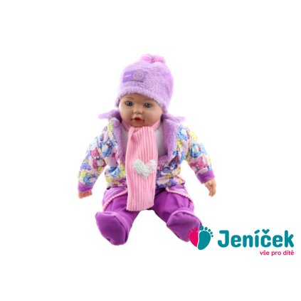 Miminko 50 cm velké holka - srdce