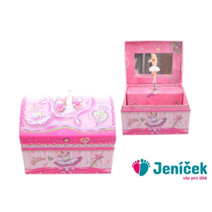 Hrací skříňka šperkovnice