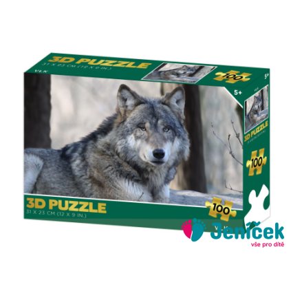 Puzzle 3D - Vlk