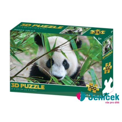 Puzzle 3D - Panda velká