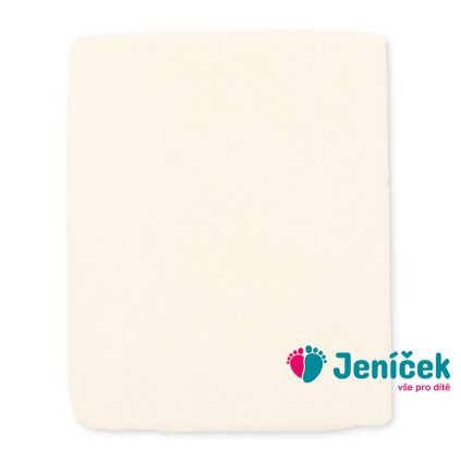 Nepromokavé prostěradlo New Baby 120x60 béžové