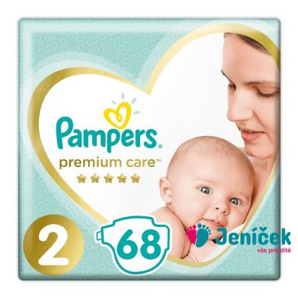 PAMPERS Premium Care 2 MINI (4-8 kg) 2x68 ks Value Pack – jednorázové pleny