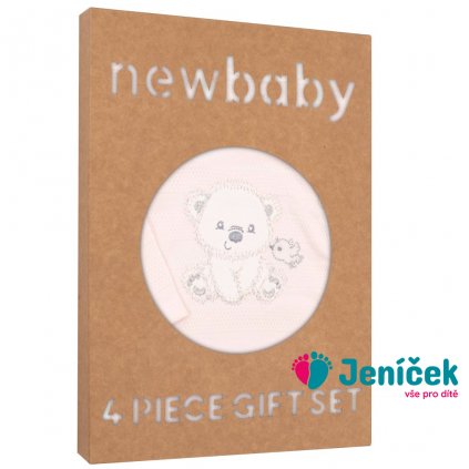 Kojenecká soupravička do porodnice New Baby Sweet Bear béžová