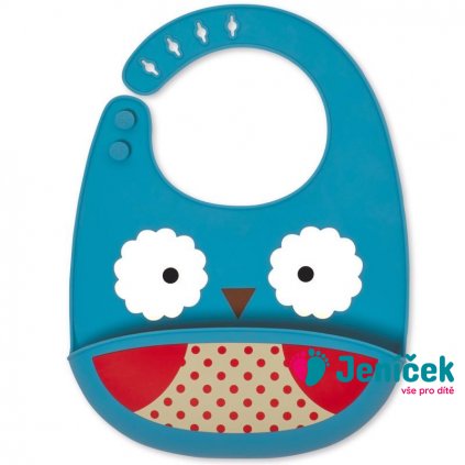 SKIP HOP Zoo Bryndák silikonový Sovička 6m+