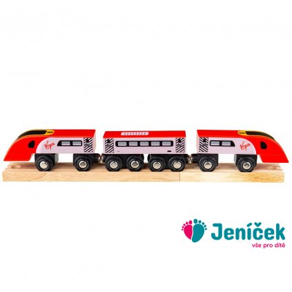 Bigjigs Rail Virgin Pendolino