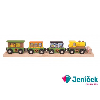 Bigjigs Rail Vláček Safari