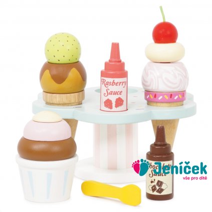 Le Toy Van Set se zmrzlinou Carlos