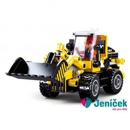 Sluban Town Stavitelé M38-B0803 Bagr s lopatou