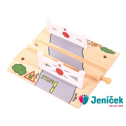 Bigjigs Rail Železniční přejezd