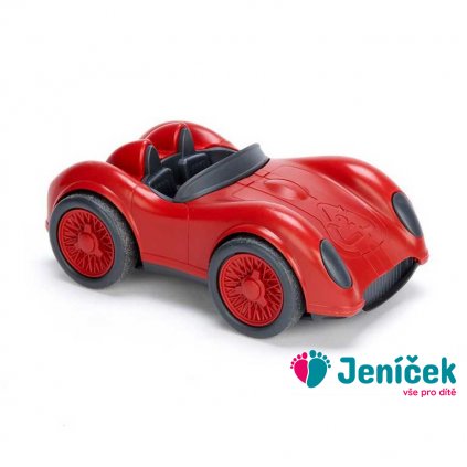 Green Toys Závodní auto červené
