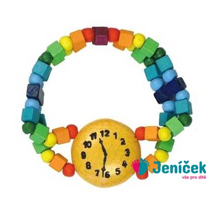 Detoa Dětský náramek hodinky duhové