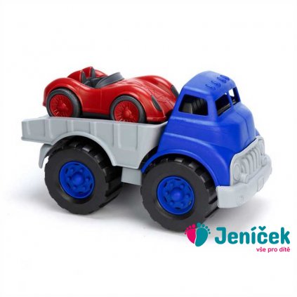 Green Toys Nákladní auto se závodním autem