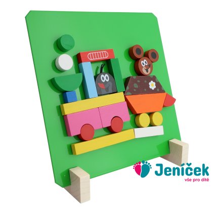 Detoa Magnetické dílky Krtek MINI