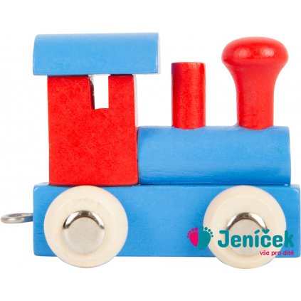 small foot Lokomotiva barevná