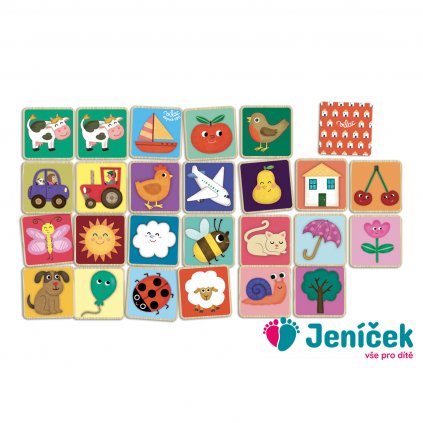 Vilac Dřevěné pexeso Farma