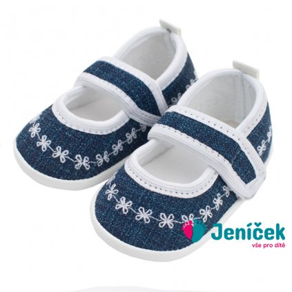 Kojenecké capáčky New Baby Jeans bílé 0-3 m