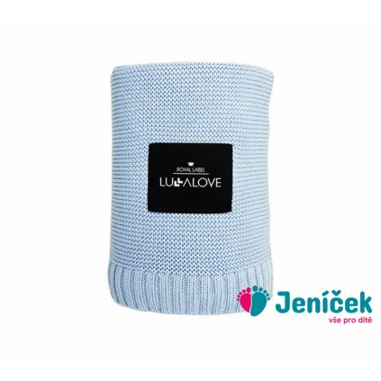 Bambusová dečka Baby Blue modrá