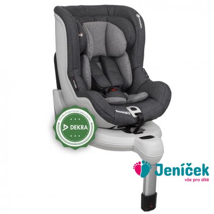 PETITE&MARS Autosedačka Reversal II Isofix Grey (0-18 kg)