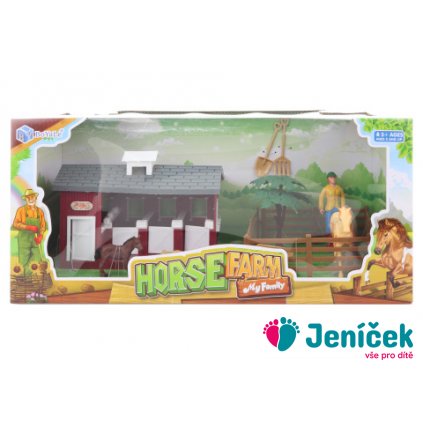 Stáj pro koně s doplňky