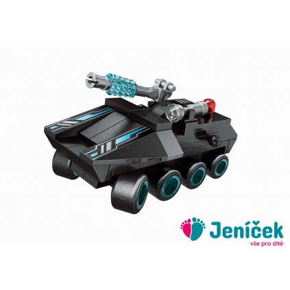Qman Shadow Pulse Combat Vehicle 1413-7 Vozidlo Stumpanzer s dělem
