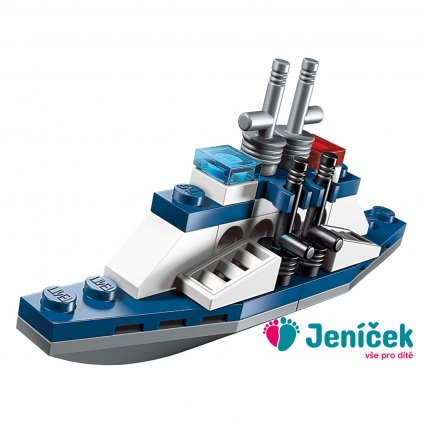 Qman Hyperfunction Tactical Unit 2101-3 Eskortní loď 3v1