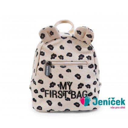 Dětský batoh My First Bag Canvas Leopard