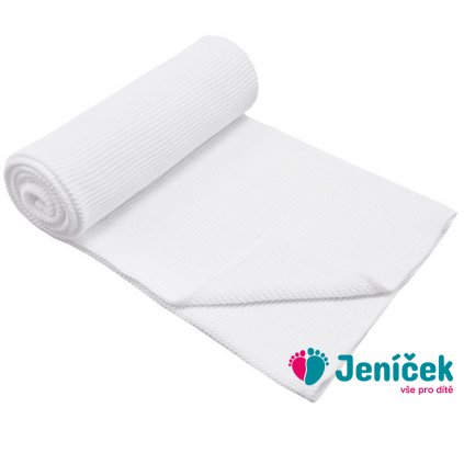 EKO Deka bambusová White 80x100 cm