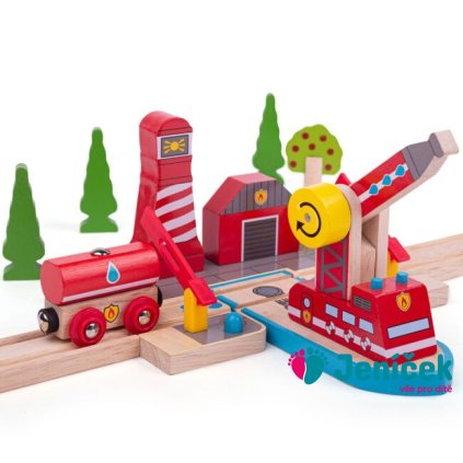 Bigjigs Rail Hasiči mořští záchranáři