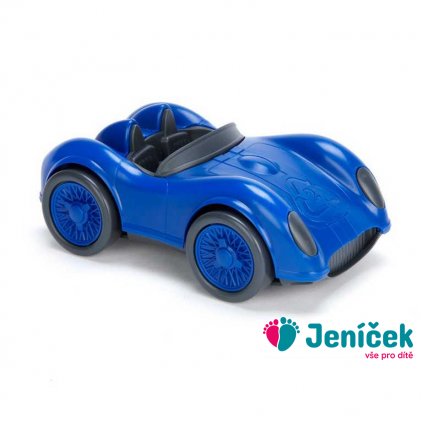Green Toys Modré závodní auto