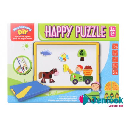 Magnetické puzzle se zvířátky