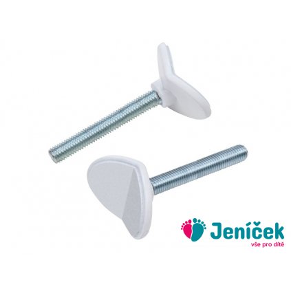 Upevňovací šroub k zábranám 2 ks