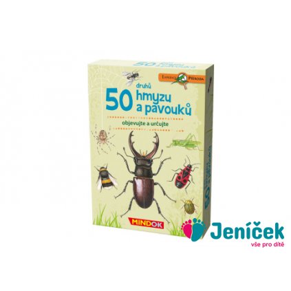 Expedice příroda: 50 druhů hmyzu a pavouků