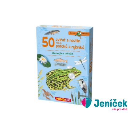 Expedice příroda: 50 zvířat a rostlin potoků