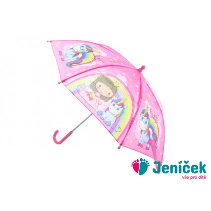 Deštník Princezna s jednorožcem manuální