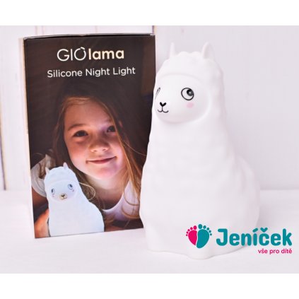 Innogio Přenosná silikonová lampička - Lama