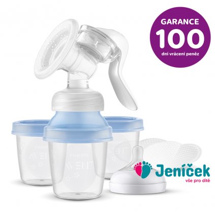 Philips AVENT Odsávačka mateřského mléka manuální s VIA systémem