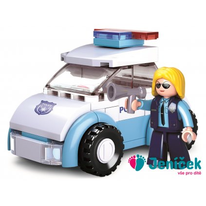 Sluban Girls Dream Holidays M38-B0600B Policistka s vozem